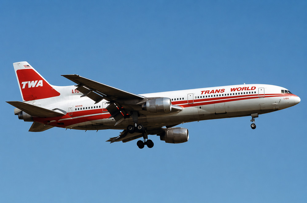 TWA Lockheed L-1011 Tristar N31018 Temperature Indicator Cockpit Gauge