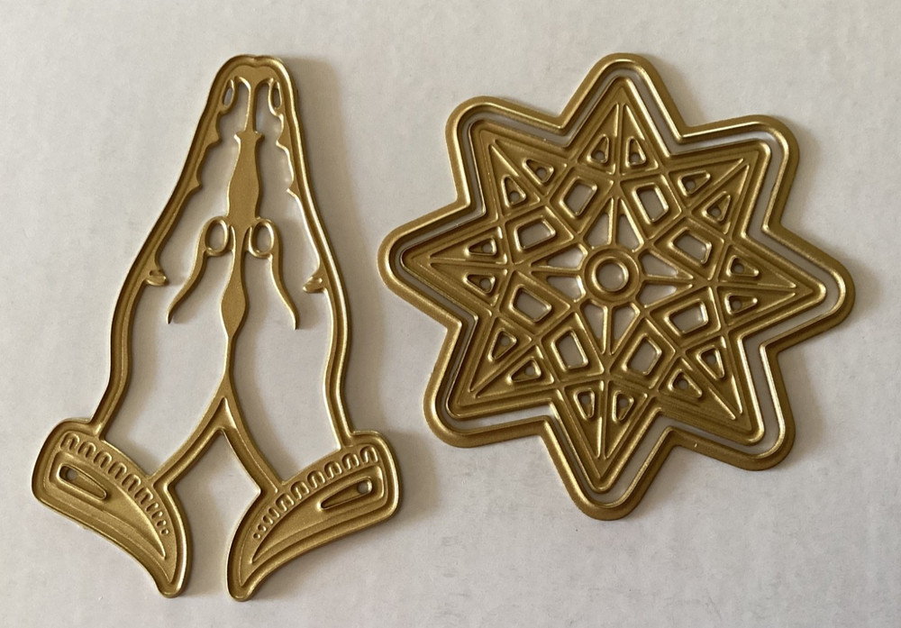 Anna Griffin Mini Praying Hands Dies