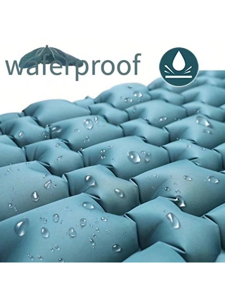 Extra Thickness Inflatable Sleeping Pad Built-In Pump Most Comfortable Camping