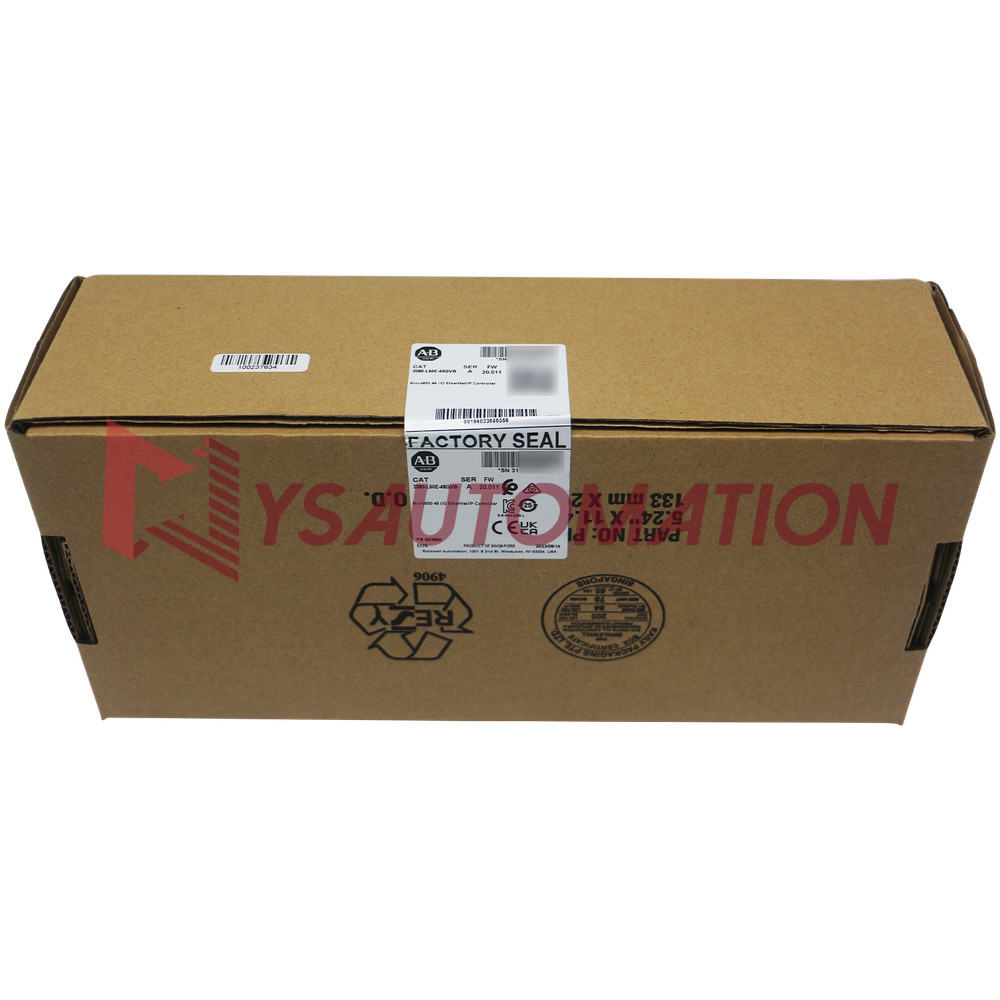 New Allen-Bradley 2080-L50E-48QVB Micro850 48 I/O EtherNet/IP Controller.
