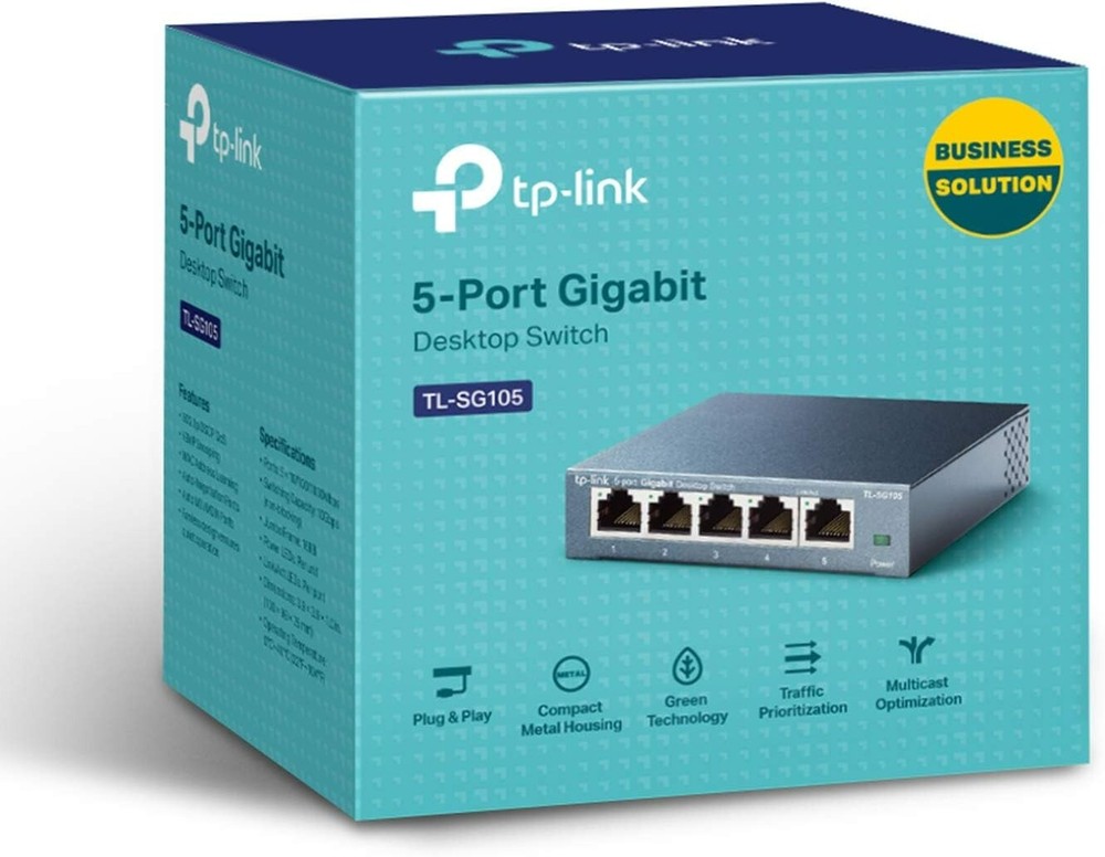 TP-LINK Technologies TP-Link (TL-SG105) 5-Ports External Switch BRAND NEW