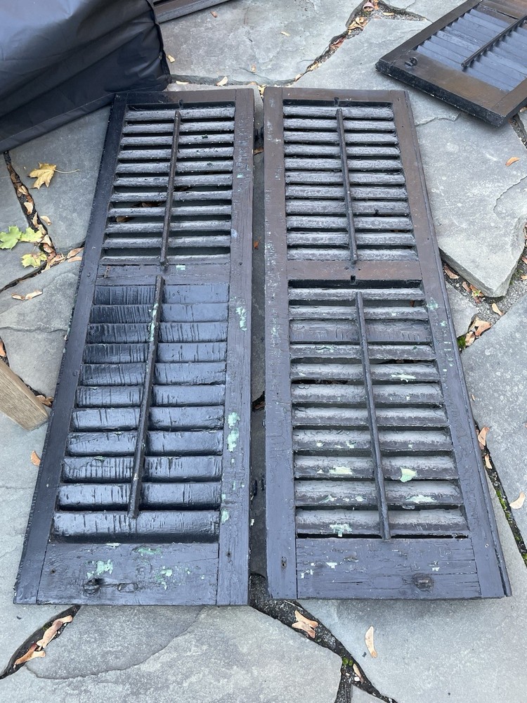 Vintage Wood Shutters