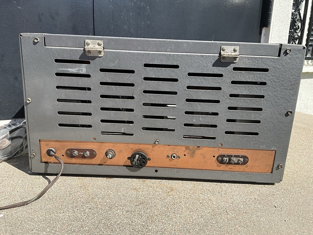 National NC-98 General Coverage Receiver, New Caps, Works!