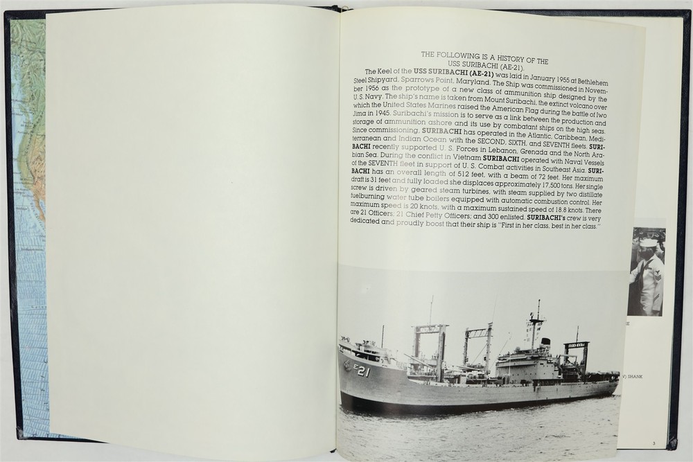USS Suribachi (AE-21) 1990 Mediterranean Deployment Cruise Book