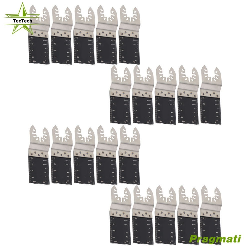 Oscillating Tool Saw Blades Multitool Quick Release Oscillating 20 pc