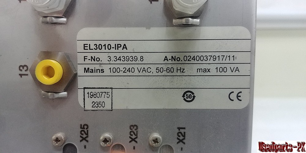 ABB EL3000 Series Continuous Gas Analyzer EL3010-IPA(Software Ver 3.2.6)