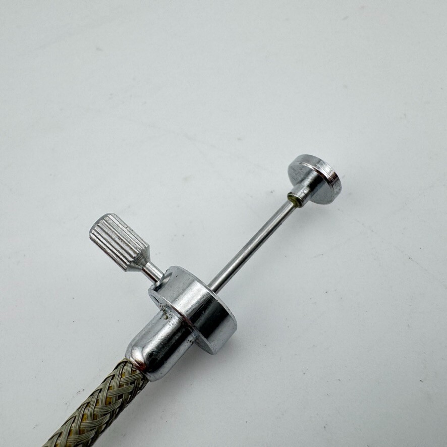 12” Vintage Camera Remote Shutter Release Trigger Lockable Cable Japan