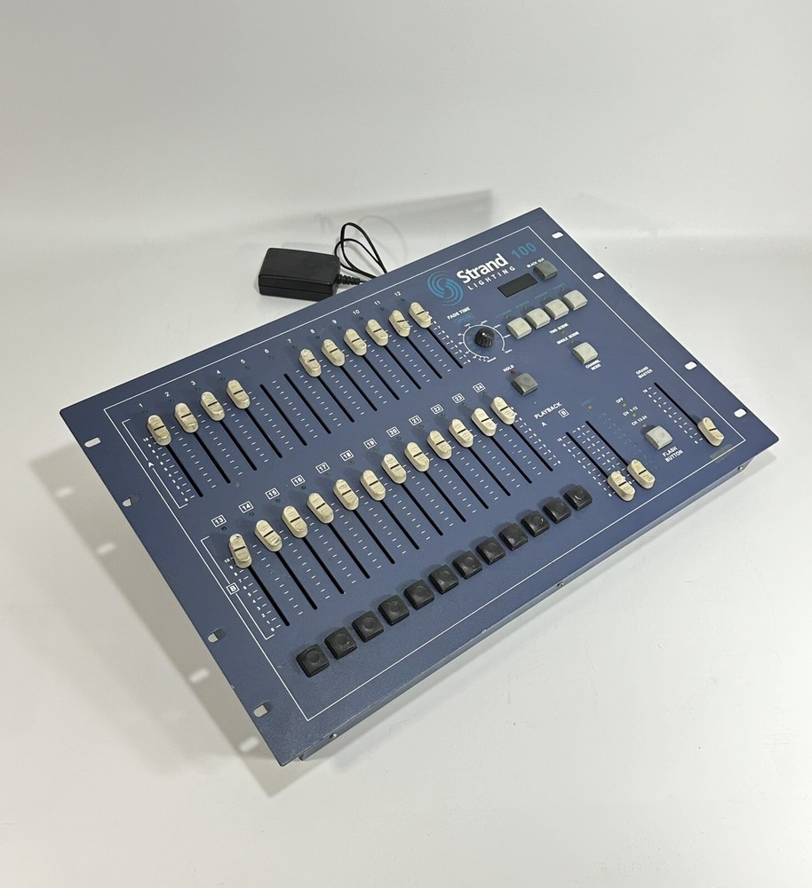 Strand Lighting 100 ~ 12/24 Stage Lighting Controller Console ~ Power Tested