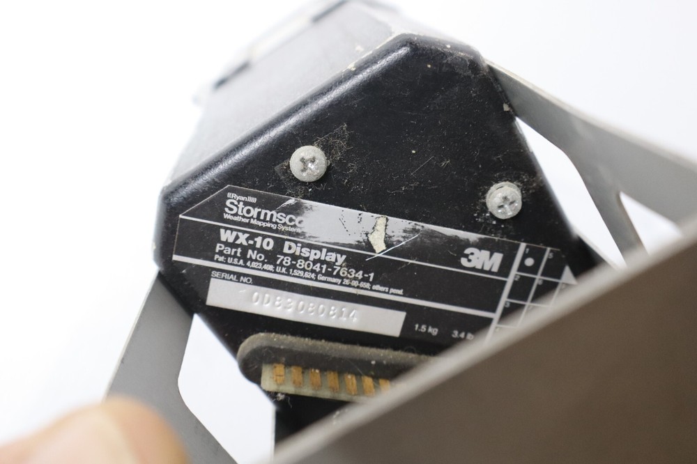 Ryan WX-10 Stormscope Display 78-8041-7634-1