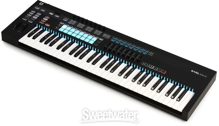 Novation 61SL MkIII 61-key Keyboard Controller with Sequencer