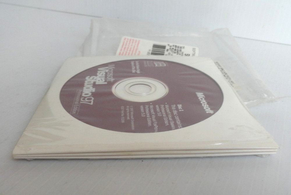 Microsoft Visual Studio 97 Professional Edition w/ Key