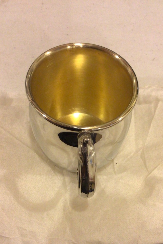 F B Roger’s Silver Plated Keepsake Cup , New In Original Package.