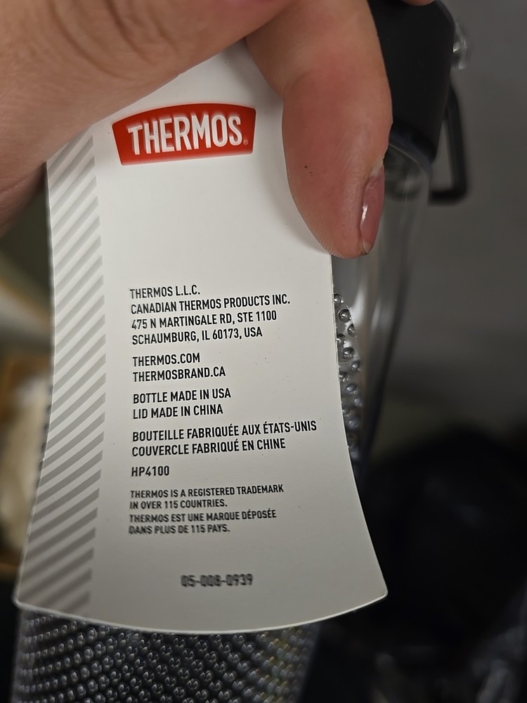 Thermos Hydration Bottle W/ Rotating Intake Meter 24 Oz