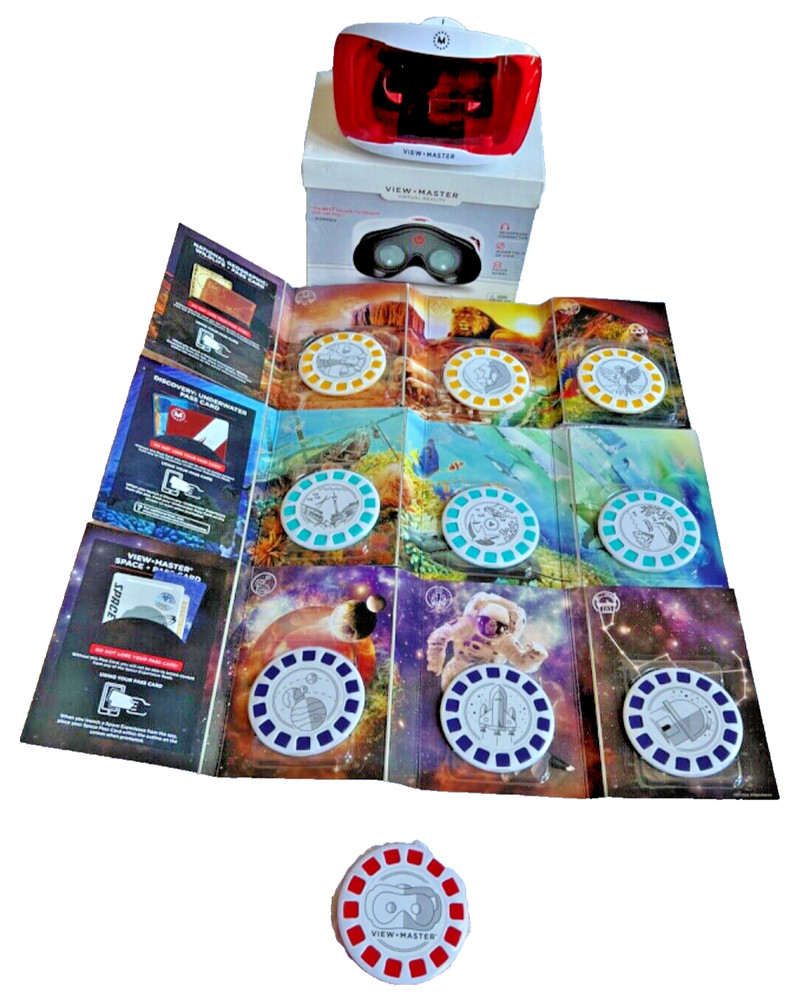 View-Master Virtual Reality Deluxe VR Viewer & 3 Experience Packs