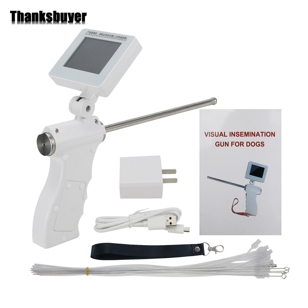Visual Artificial Dog Insemination Kit 5MP Camera 360Â° Adjustable BTS-QKESJ