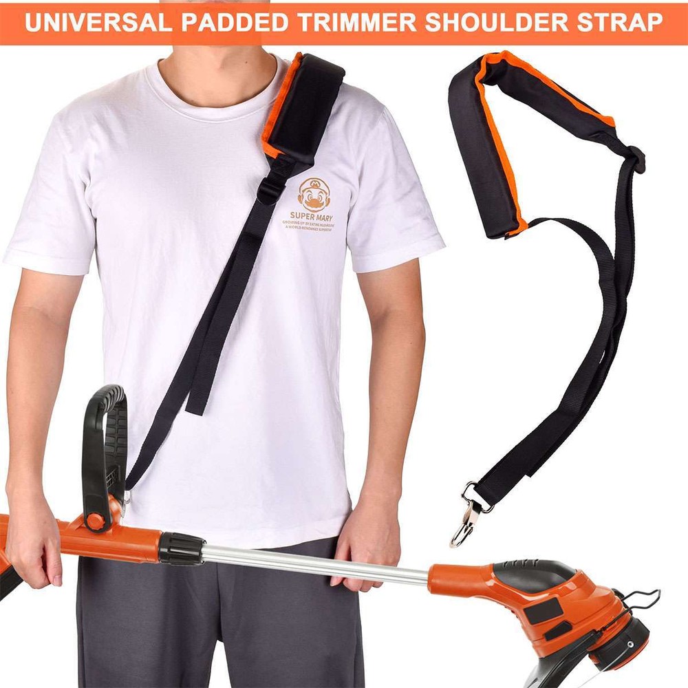 Adjustable Shoulder Strap Harness Belt for Trimmer Lawn Weed Eater Grass Edger