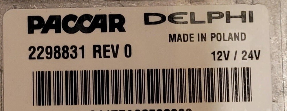 OEM Genuine PACCAR ECU ECM 2298831 MX13 ENGINE CONTROL MODULE