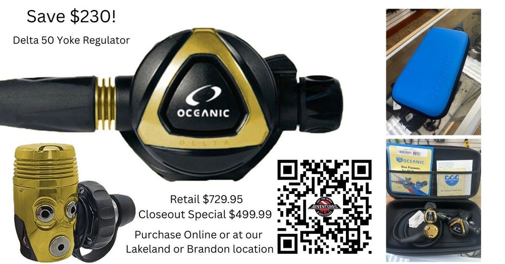 Oceanic Delta 50 Regulator Yoke