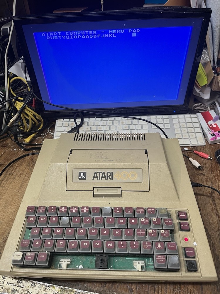 atari 400 Upgraded 48k board & mpp-1100 working & Power Supply