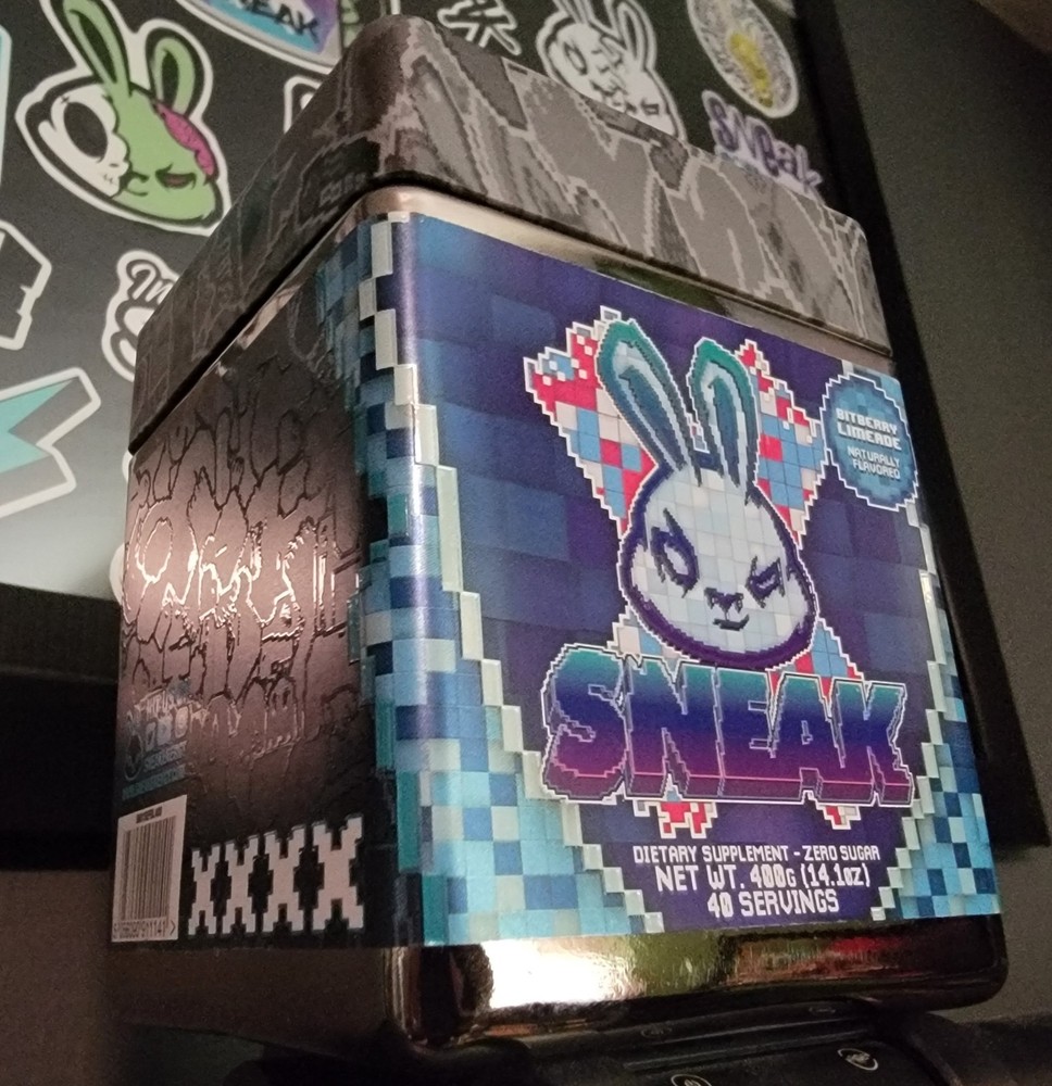 Sneak Energy ORIGINAL Bitberry Limeade UNOPENED!