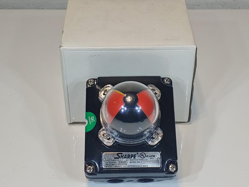 Sharpe Proximity Sensor Limit Switch Type 4X Model#: SLXS4PPF8