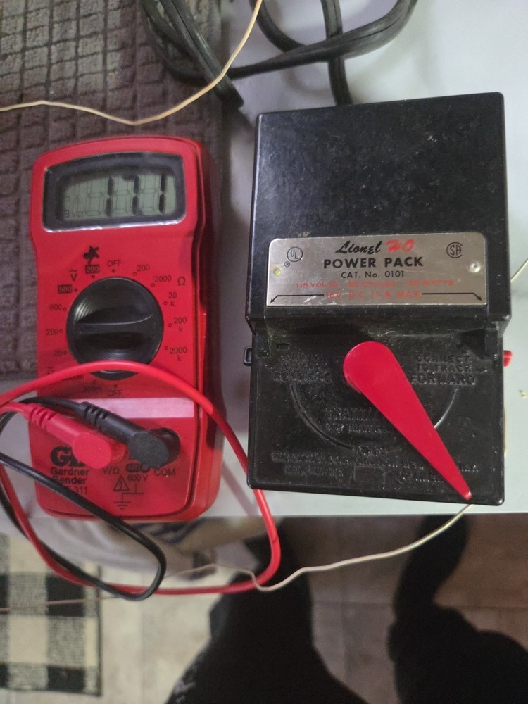 Lionel HO Power Pack Supply Controller Transformer 0101 Train Track 25 Watts