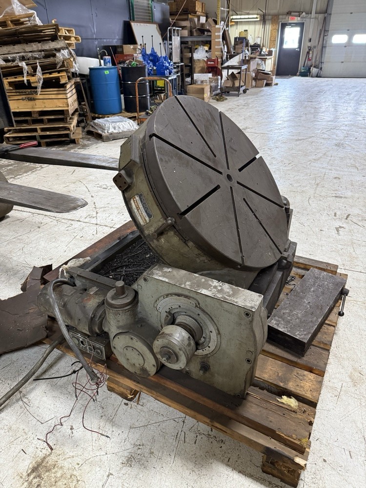 36 Inch Chuck Motorized tilting and turning capabilities