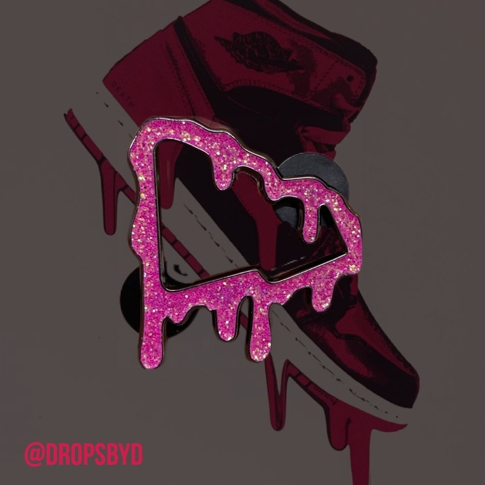 Retro Pink Drip 💗 Hat Pin