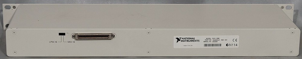 National Instruments BNC-2090 Rack-Mounted Shielded DAQ BNC Terminal Block