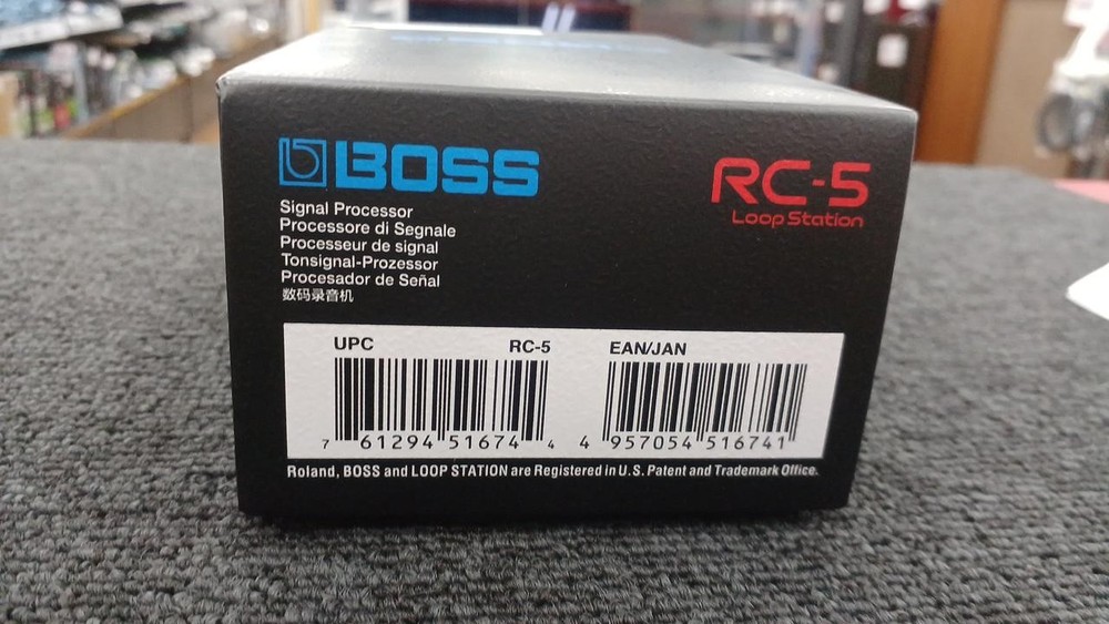 BOSS RC-5 Loop Station Compact Pedal Looper Effector