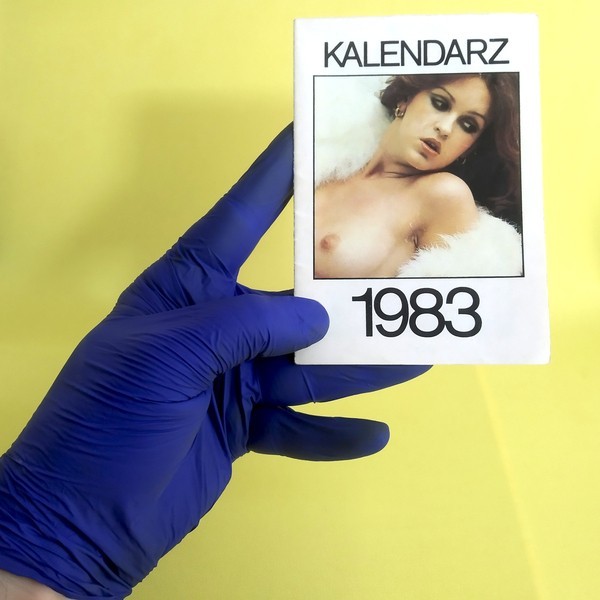 Retro Erotic Folding CALENDAR 1983-1984