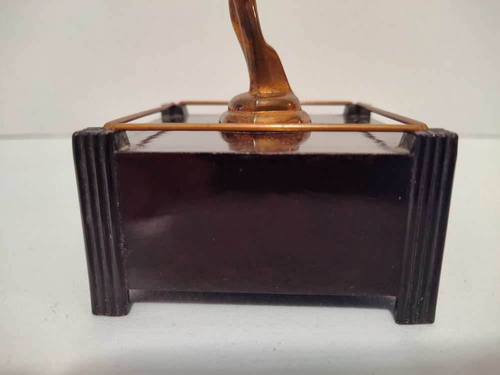 Dunhill Parker Silent Flame Aphrodite Table Lighter Untested Missing The Wand