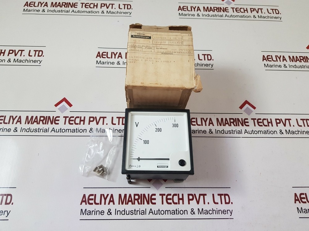 Schlumberger s2624 4949 voltmeter