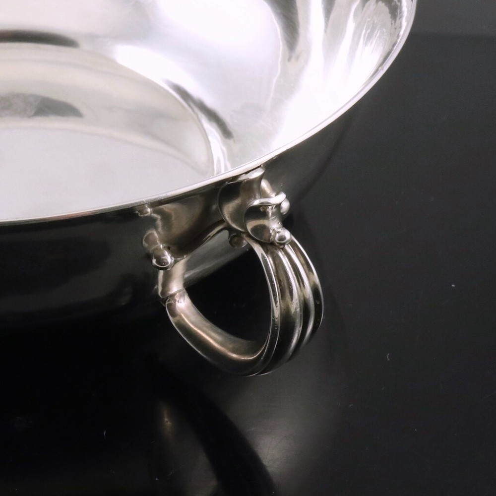 Georg Jensen. Hammered Sterling Silver Bowl #456A.