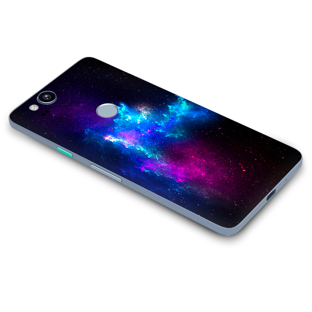 Google Pixel 2 Skins Decal Wrap Galaxy Space Gasses