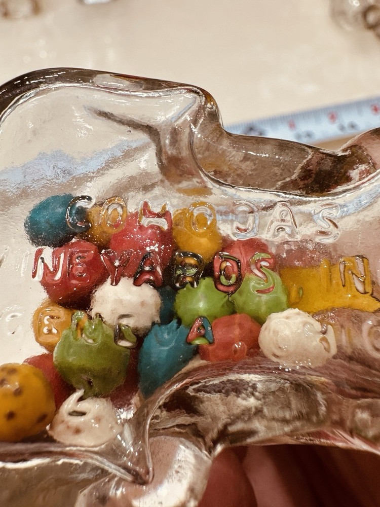 Glass Candy Containers And Book