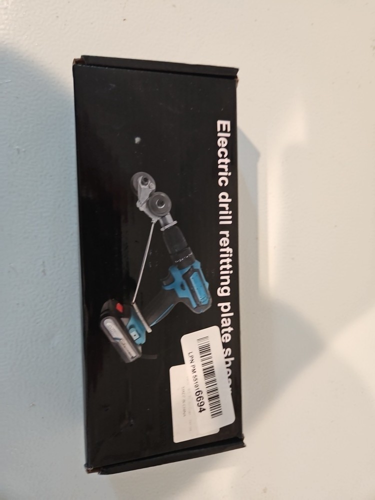 Electric Drill Plate Shear Attachment Conversion Kit