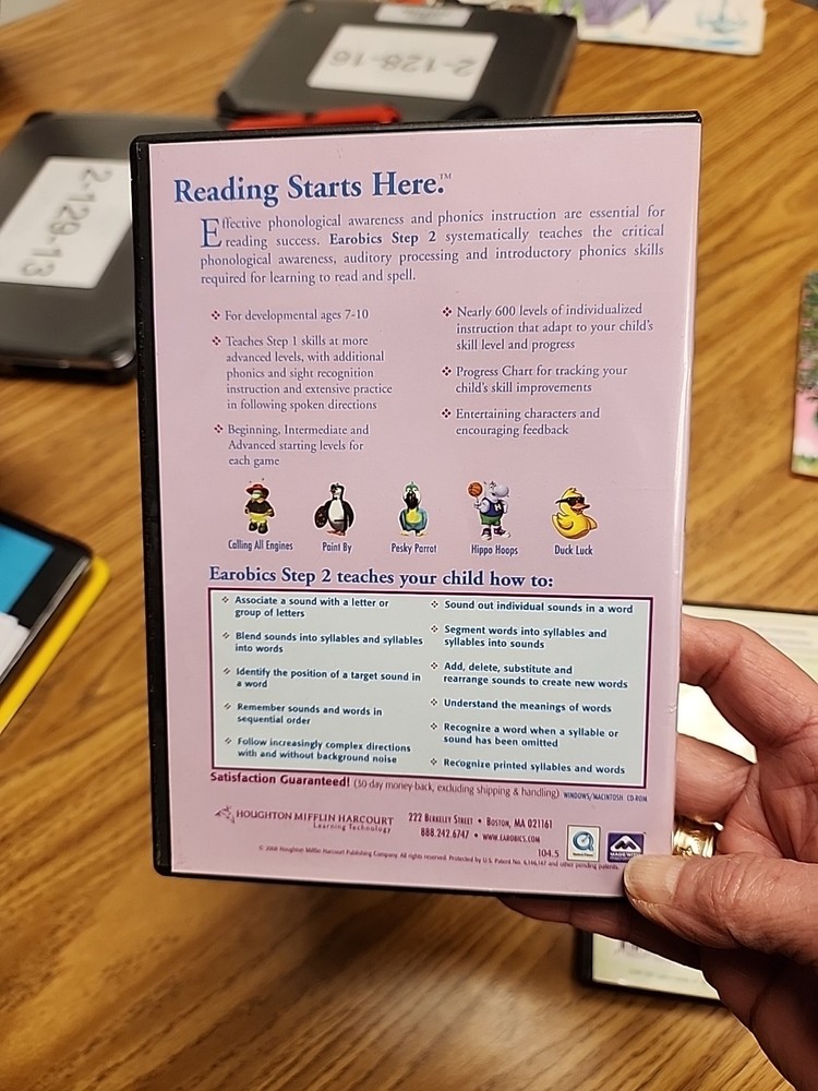 3 EAROBICS Speech Language Therapy CD-ROM