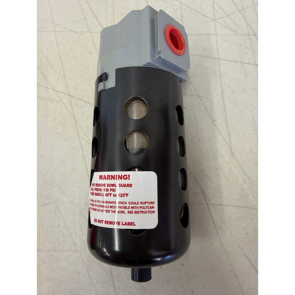 Milton 1019 3/8" NPT Polycarbonate FRL Micro Filter