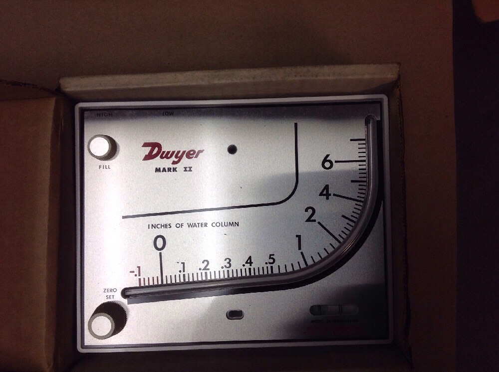 Dwyer Manometer Mark II