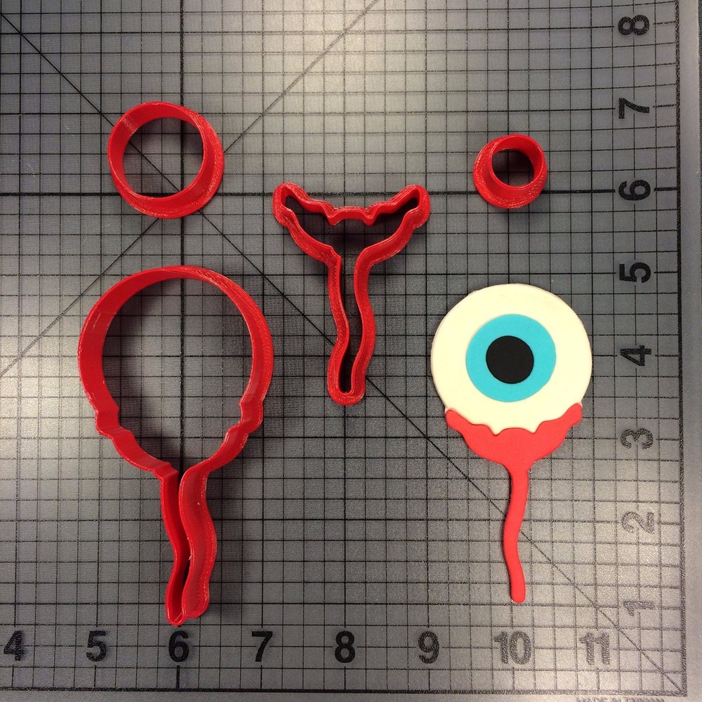 Eye Ball 100 Cookie Cutter Set