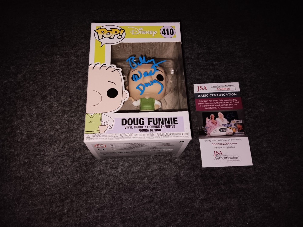 Billy West Signed Funko Jsa Doug Funnie Disney