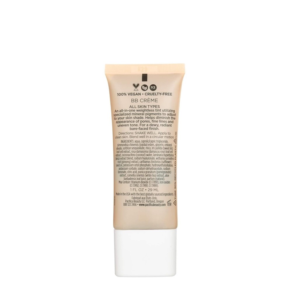 Pacifica Alight Multi-Mineral BB Cream Medium ? Hydrating Tinted Moisturizer & P