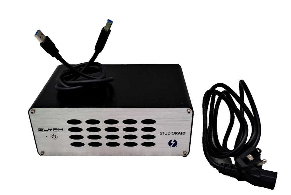 Glyph StudioRaid 2TB External HDD with Power adapter