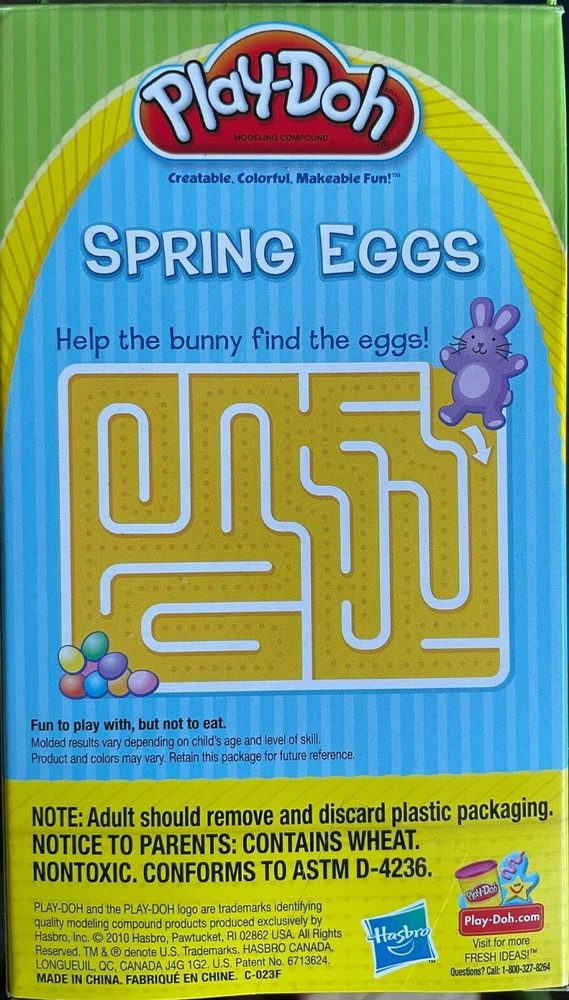 Play-Doh - Easter Spring Eggs - 10 Pack