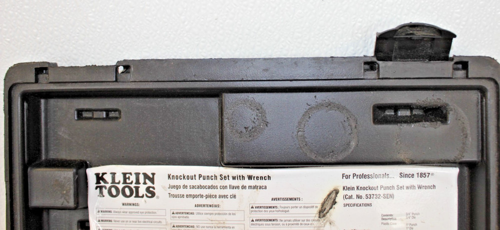 Klein Tools 53732SEN Ratchet Wrench Punch Set
