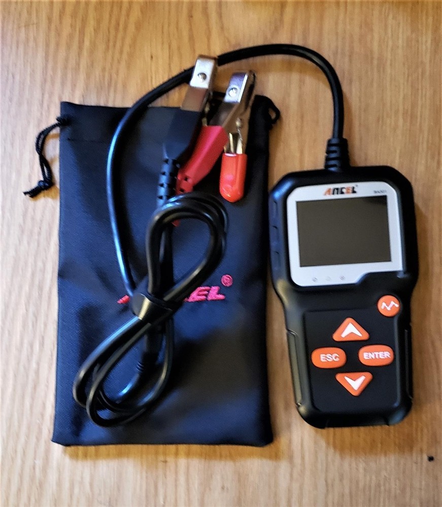 ANCEL BA301 Car Battery Tester Charging Test Load Test Analyzer Support Printer