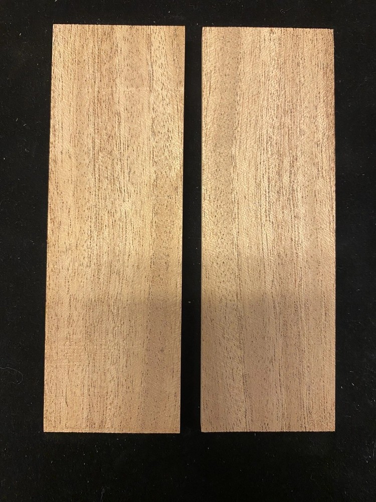 African Mahogany Knife Handle Scales