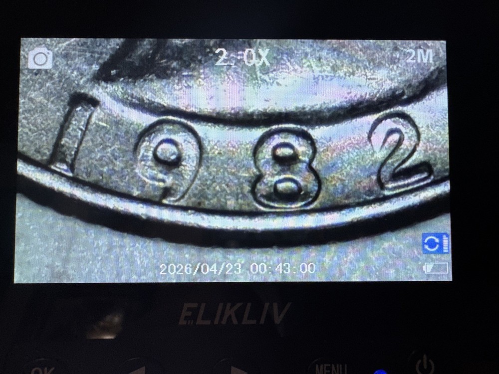 1982 D Quarter Errors In Cod We Trust' VF Condition Rim Errors Off Center Nice!