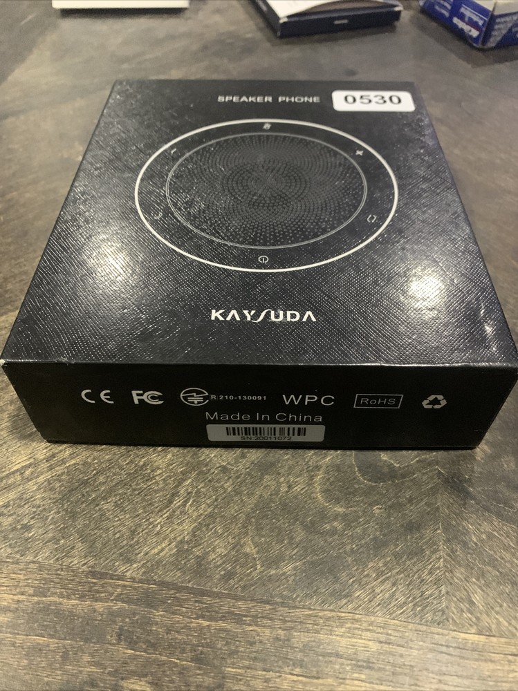 Kaysuda Bluetooth Conference Speakerphone Wireless Microphone and Speaker for Mo